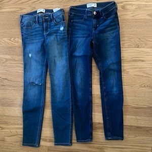 Abercrombie girls jeans